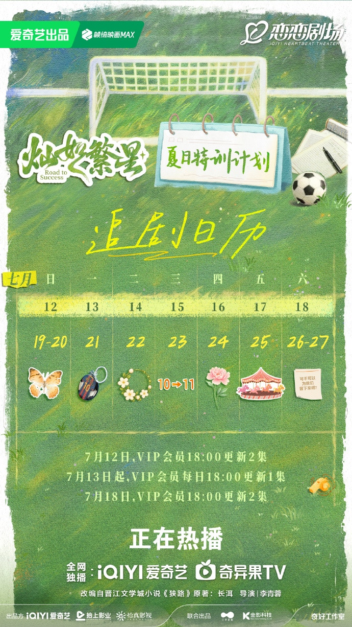《灿如繁星》热血海报