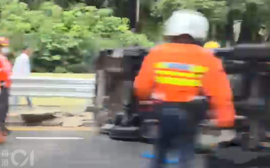 事故造成公主道交通严重受阻