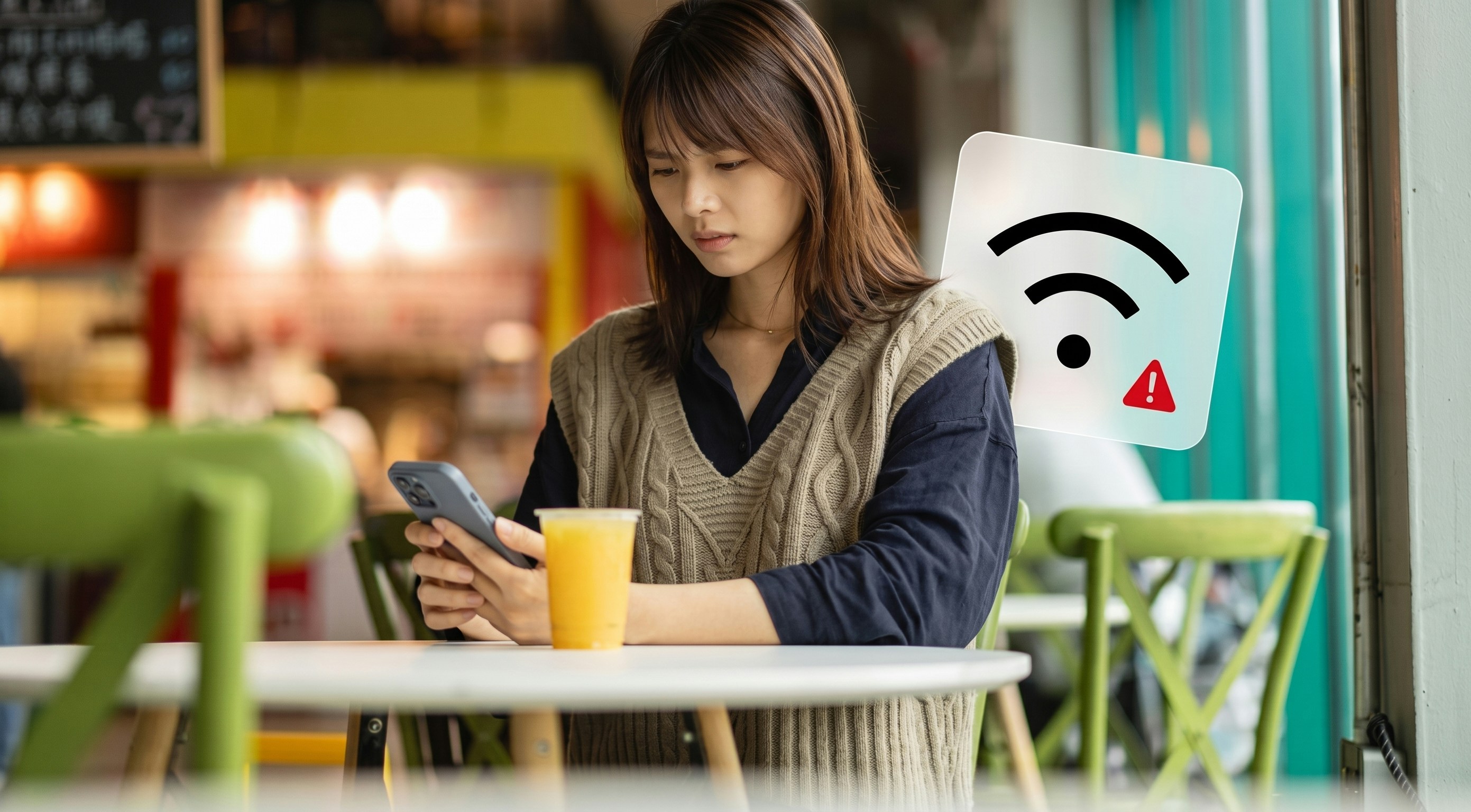 AI生成的伪造Wi-Fi热点示意图,肉眼难以辨别真伪