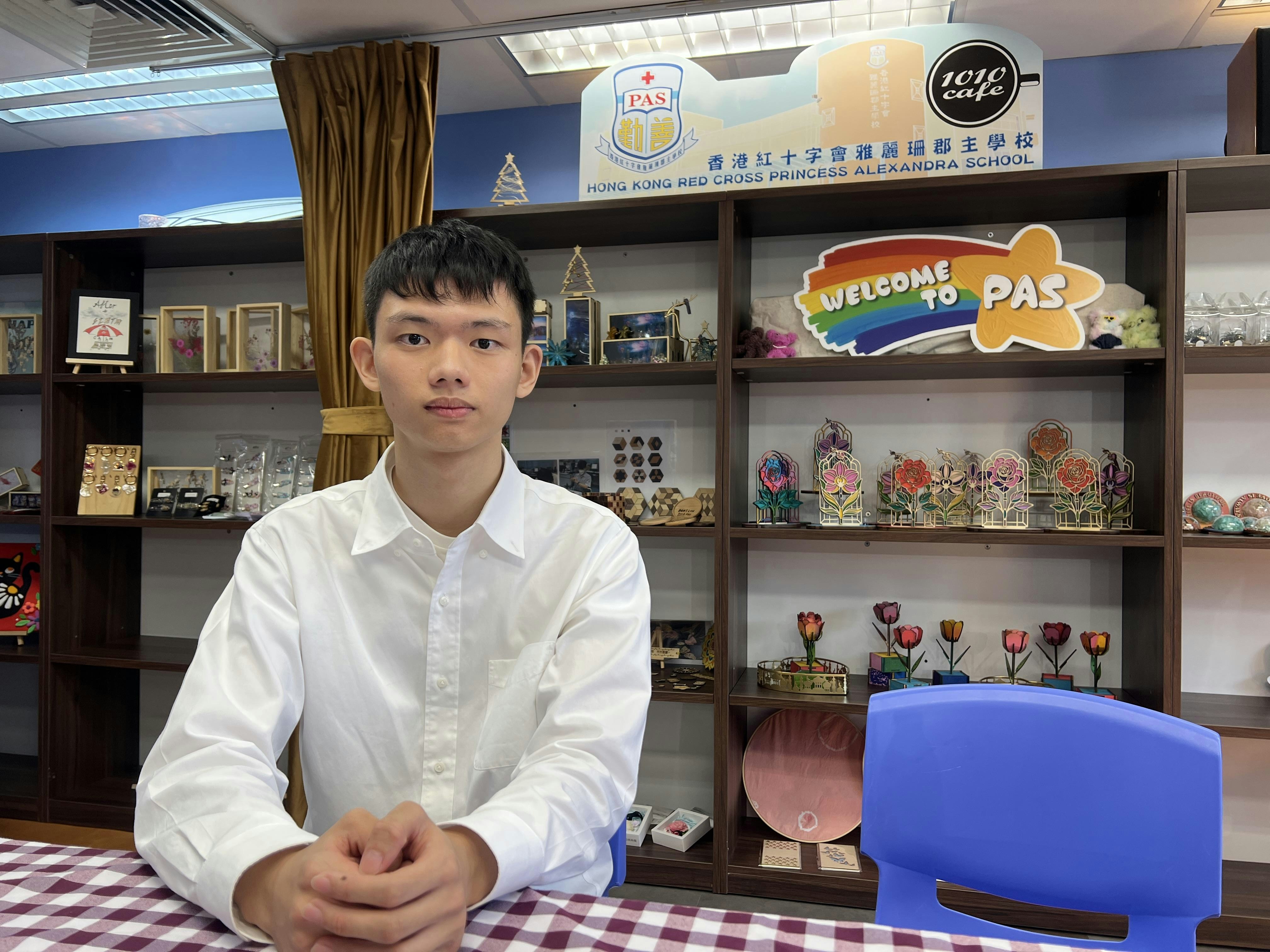 DSE放榜｜脑麻痹考生陈宇禧考获5科15分 盼投身工程领域发展