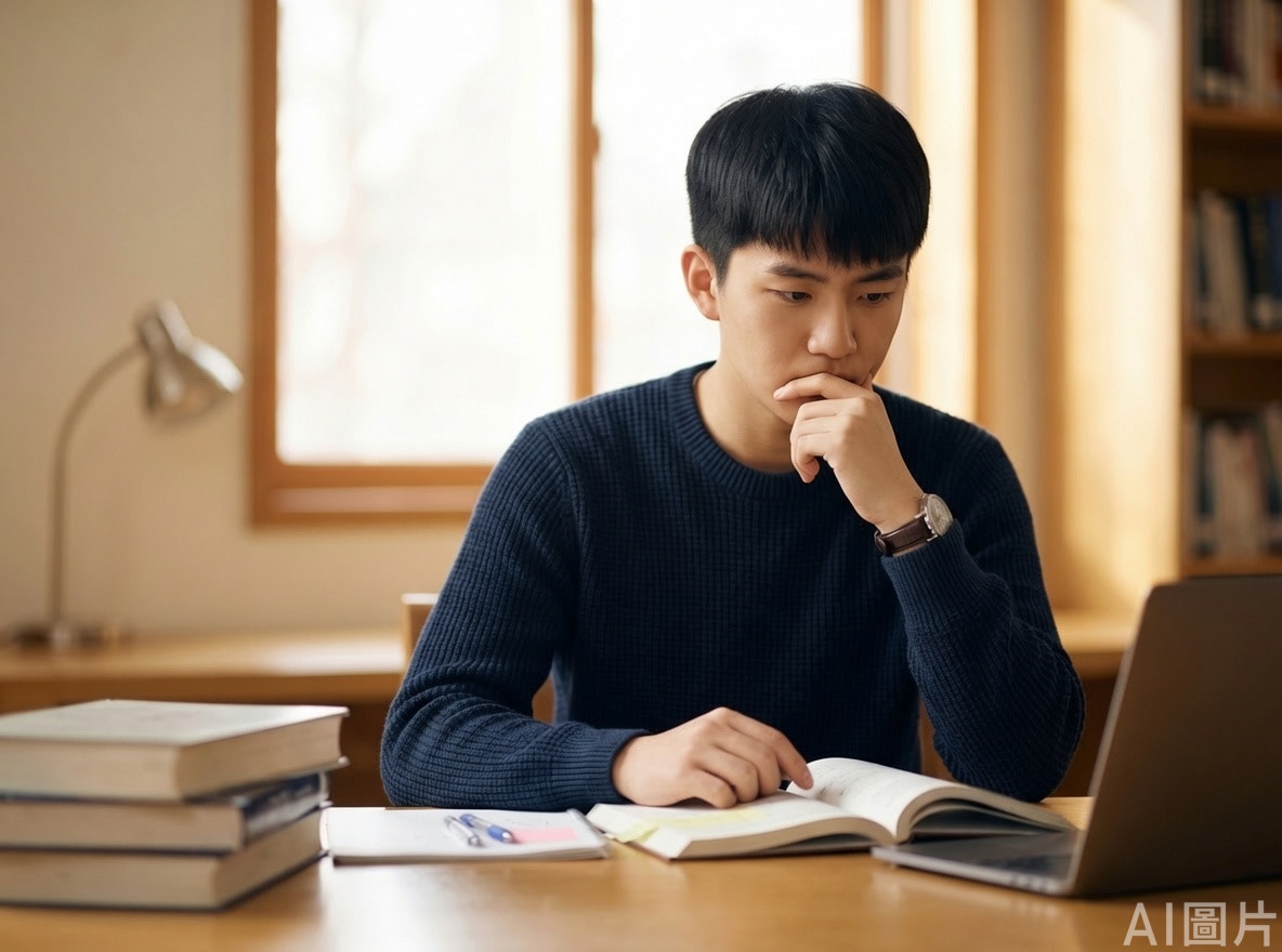 学生在图书馆学习
