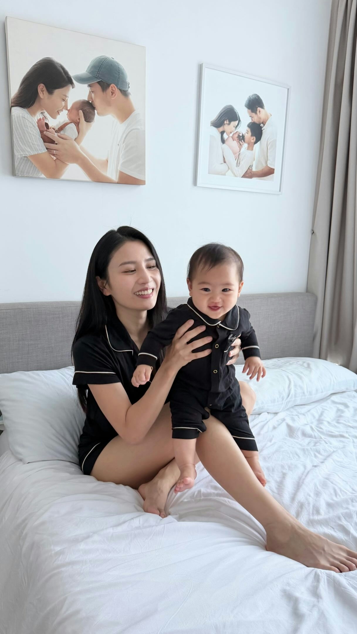Coffee与女儿亲密互动的温馨时刻