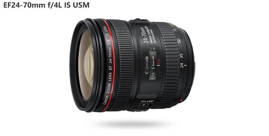 EF 24-70mm f/4L IS USM镜头外观