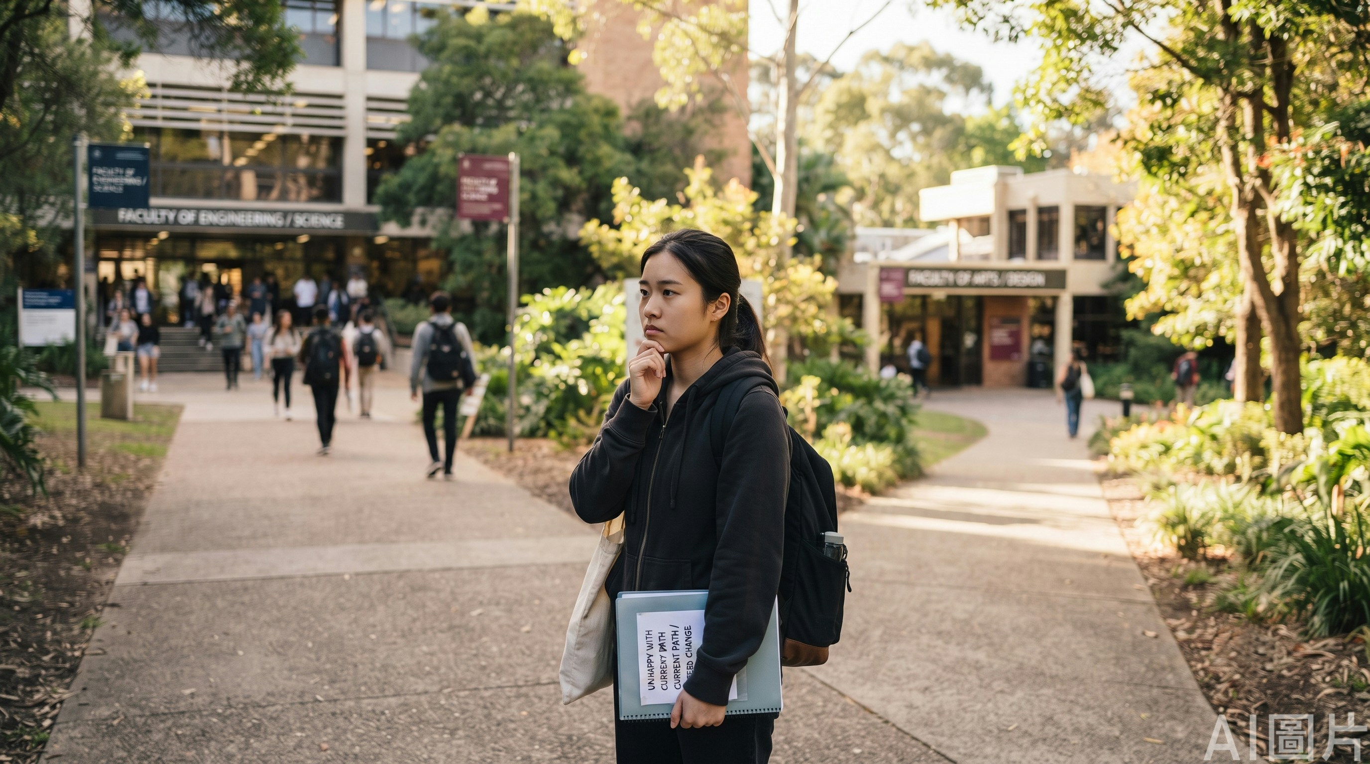 成年学生在教育中心咨询课程