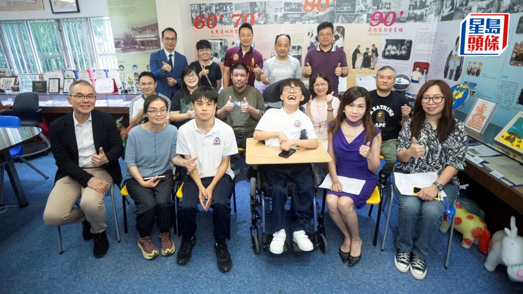 DSE放榜2026｜红十字会特殊学校8名考生完成考试 麦劲生赞其不懈努力