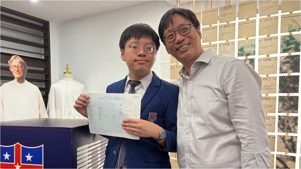 DSE放榜｜港华状元郑子弦视力仅余1成 坚持手写笔记夺6科5** 拟入读港大政治与法学