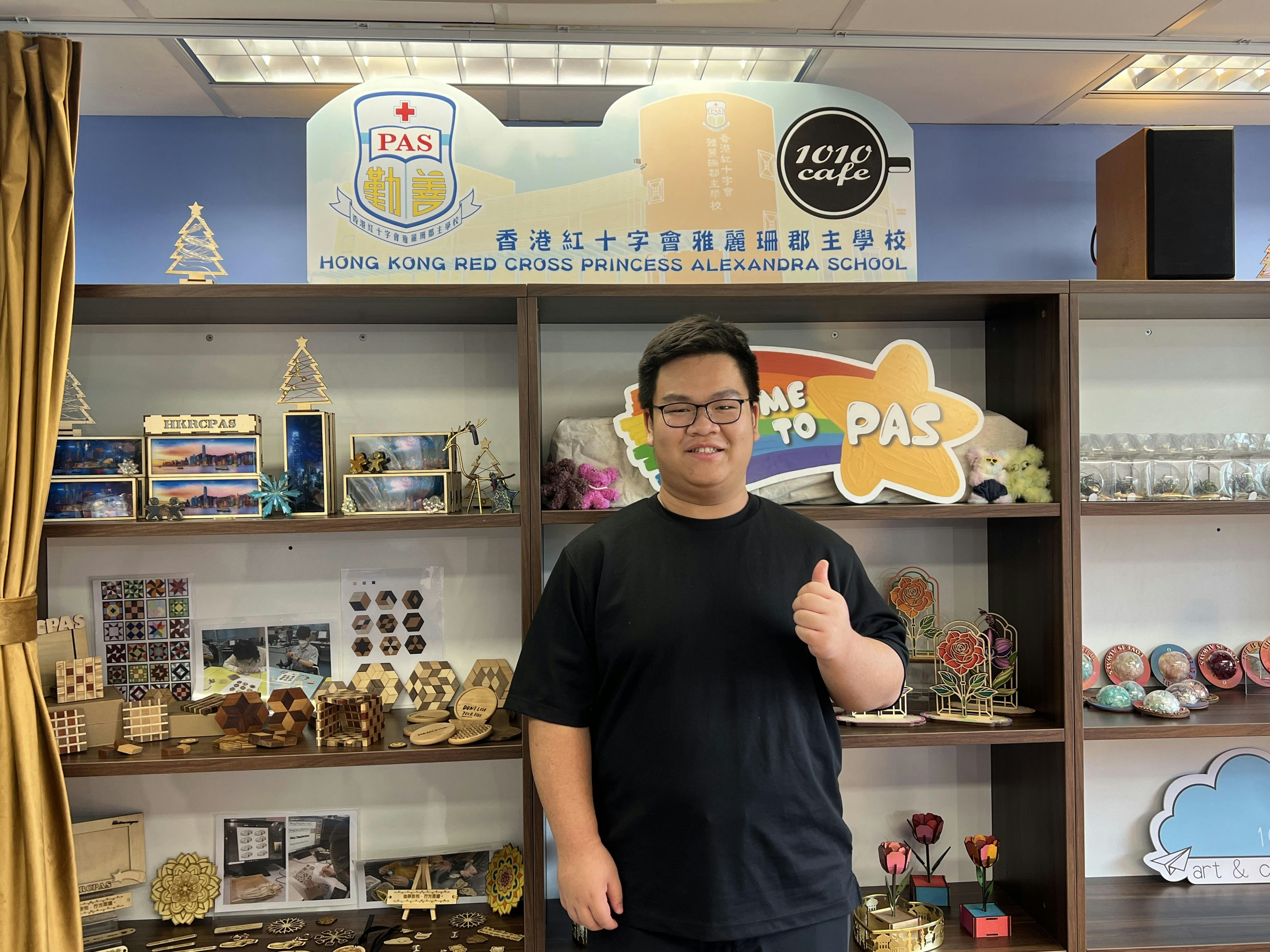 刘邦发在DSE考试中表现出色，对未来充满期待