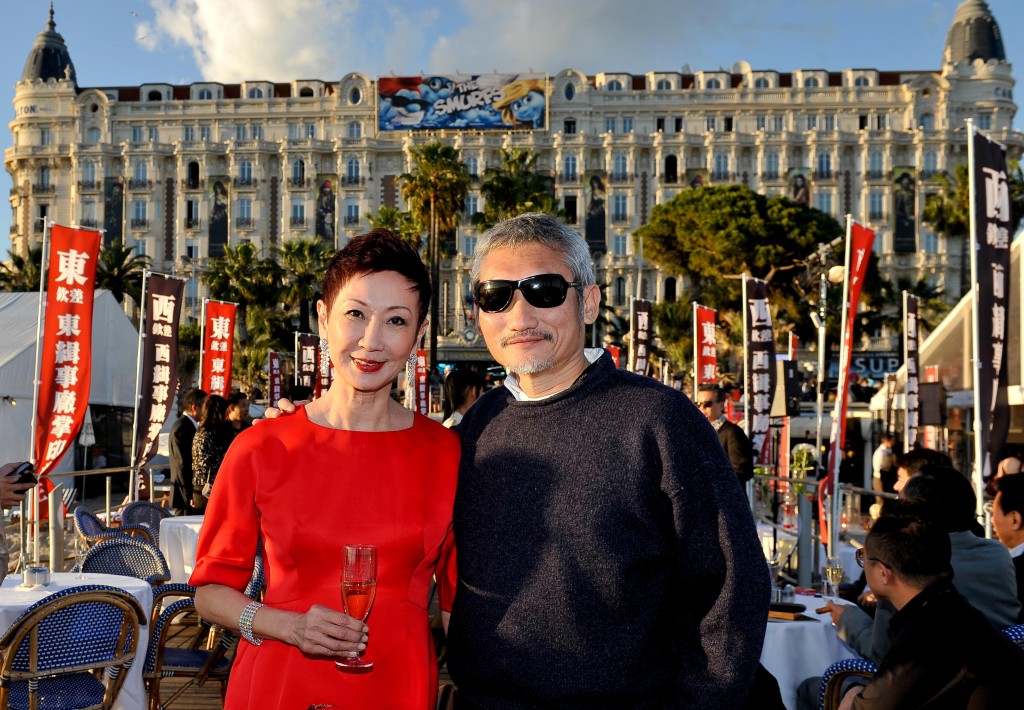 施南生与徐克早年合影