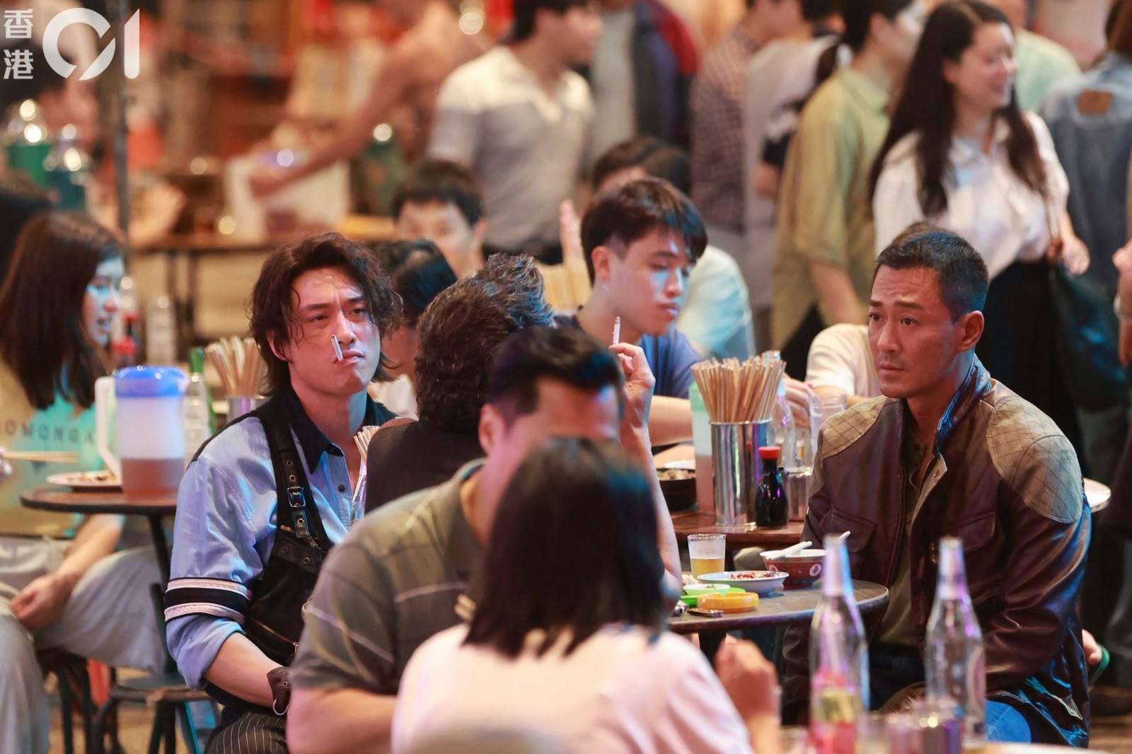 林峰刘俊谦黄德斌庙街对戏