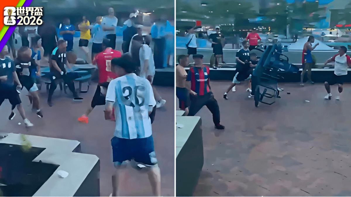 世界杯2026｜英阿球迷赛后爆发冲突 马岛主权争议再成导火线