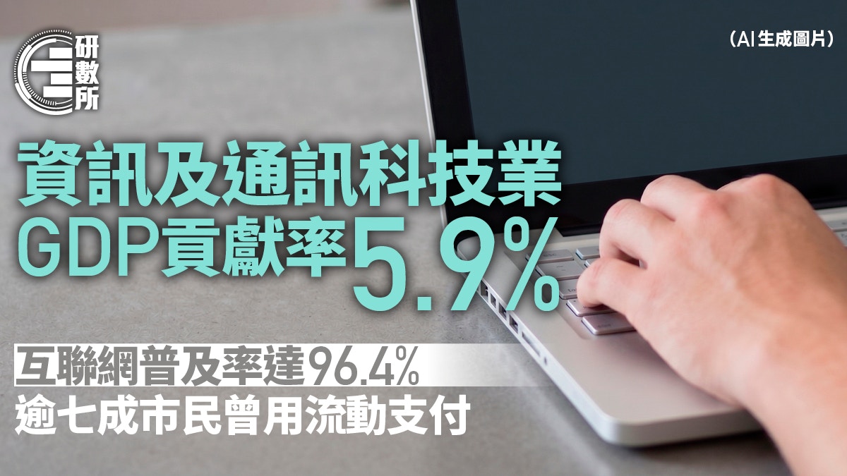 香港ICT产业GDP贡献率稳定在5.9%｜移动支付普及率突破七成