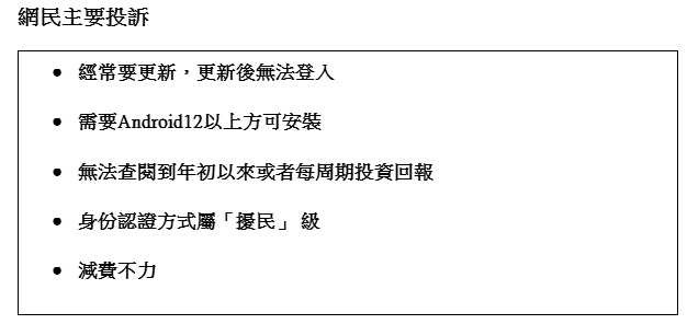 积金易App在应用商店评分界面