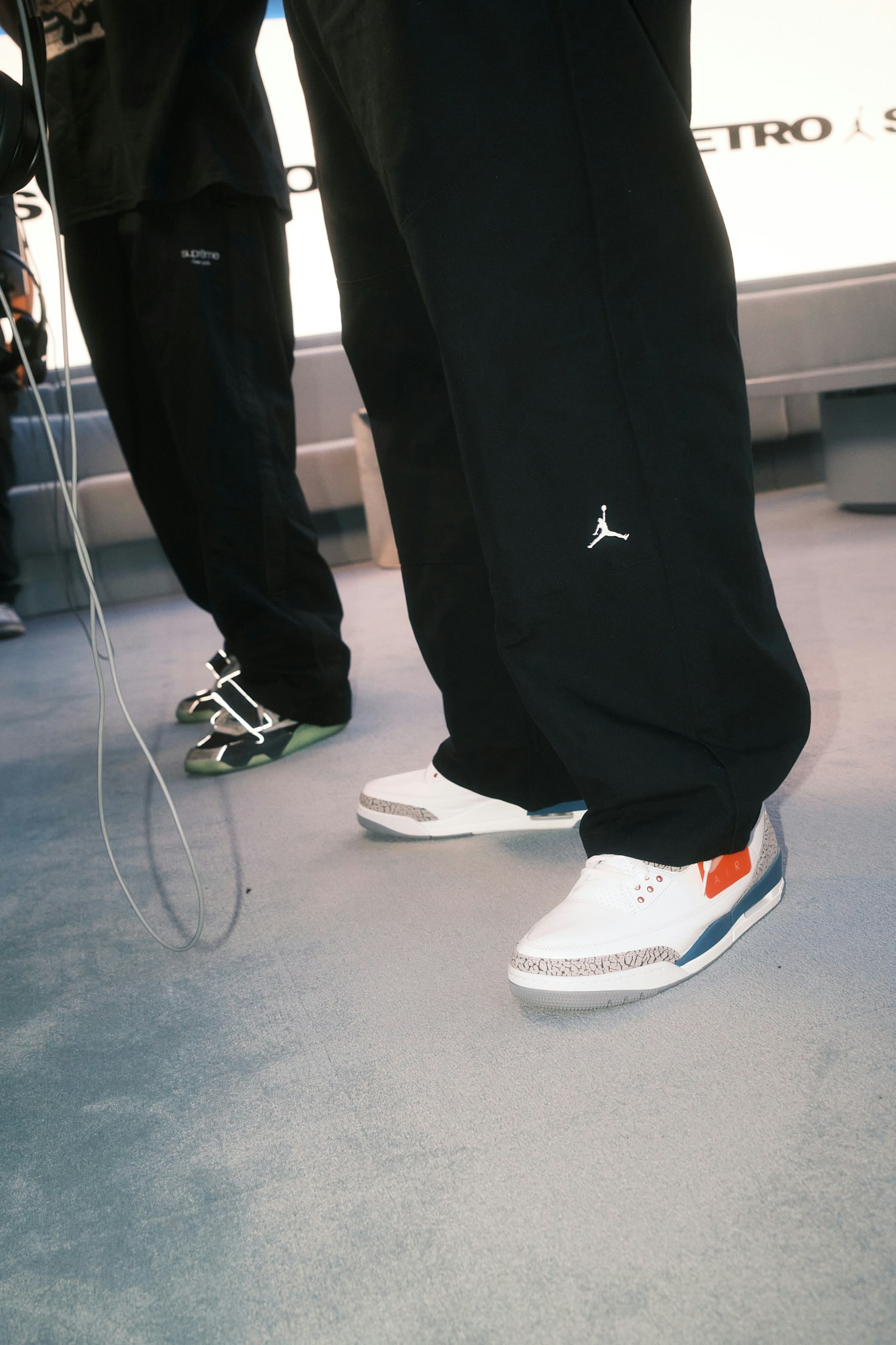 Air Jordan 3 True Blue鞋款特写