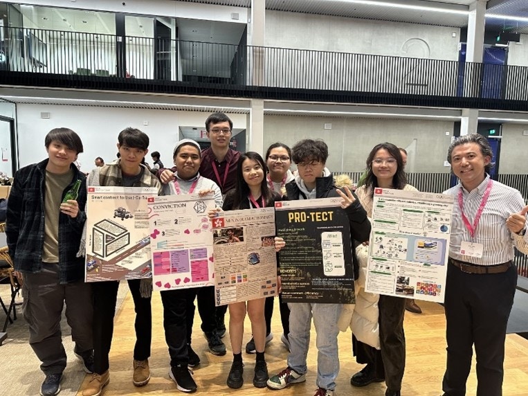 THEi学生参与荷兰国际区块链奥林匹克比赛，实践前沿科技应用