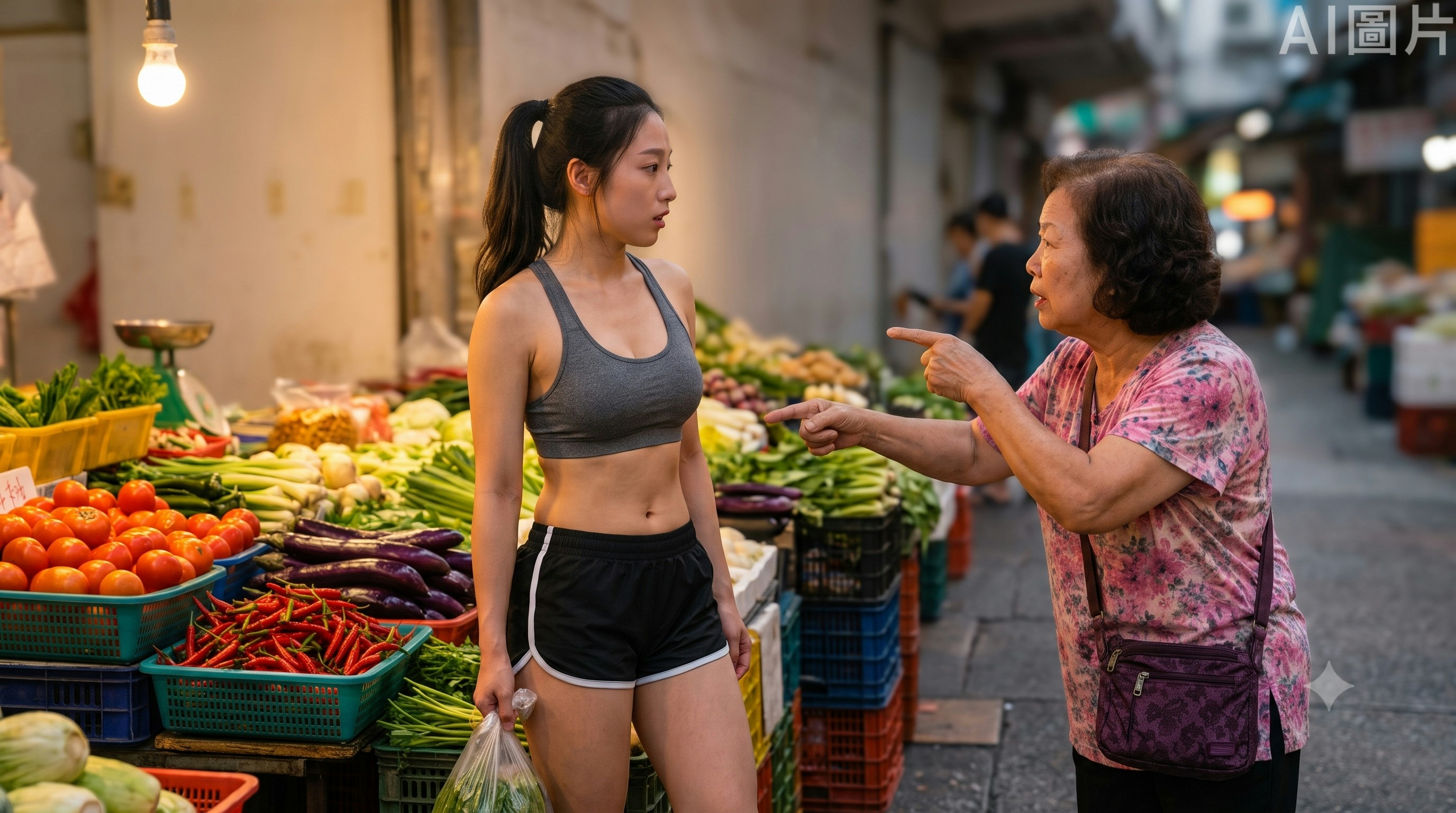 运动内衣买菜遭劝阻引热议：穿衣自由与善意提醒该如何平衡？