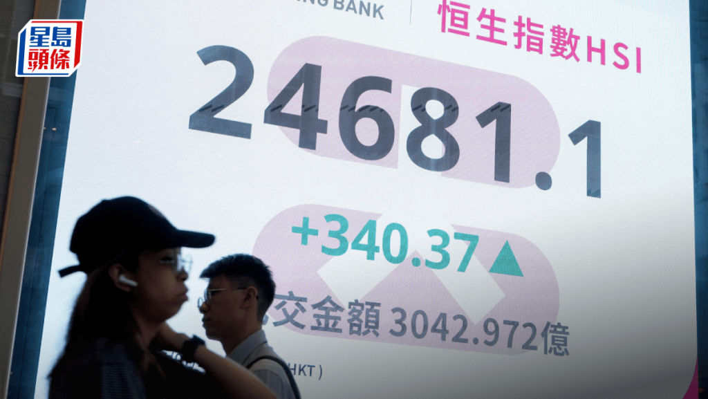 恒指收涨340点|科技股领跑大盘 专家料短期上试25000点