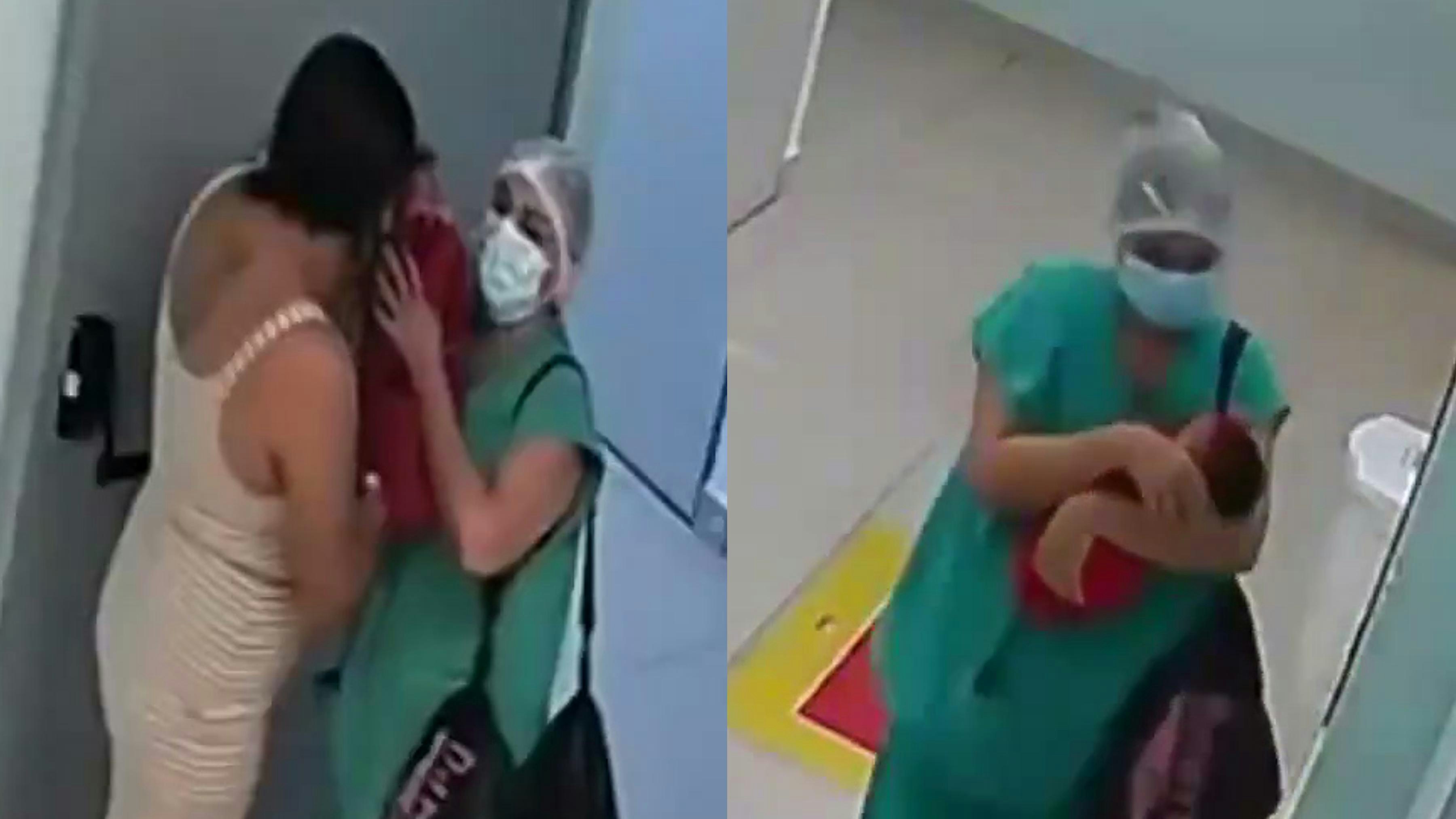 巴西医院惊现偷婴未遂案｜护理员谎称怀孕 携新生儿换装逃离时被截